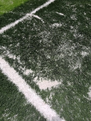 aplicación de arena marmolizada